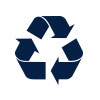 Valla material reciclado